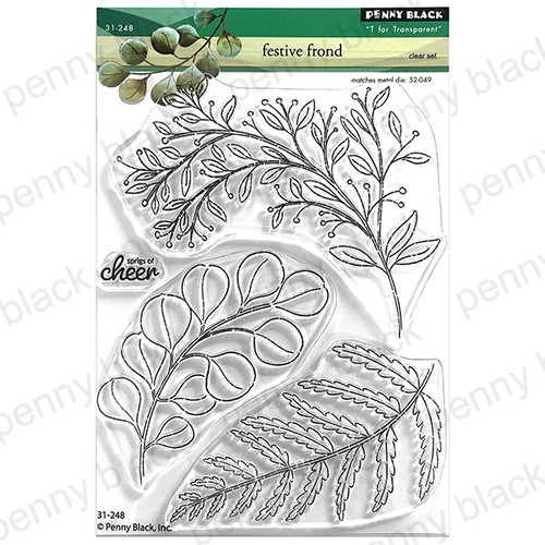 Penny Black Clear Stamps - FESTIVE FROND - 31-248