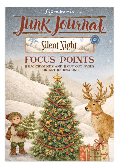 Stamperia - Junk Journal - Silent Night - Focal Point - SBJKS06
