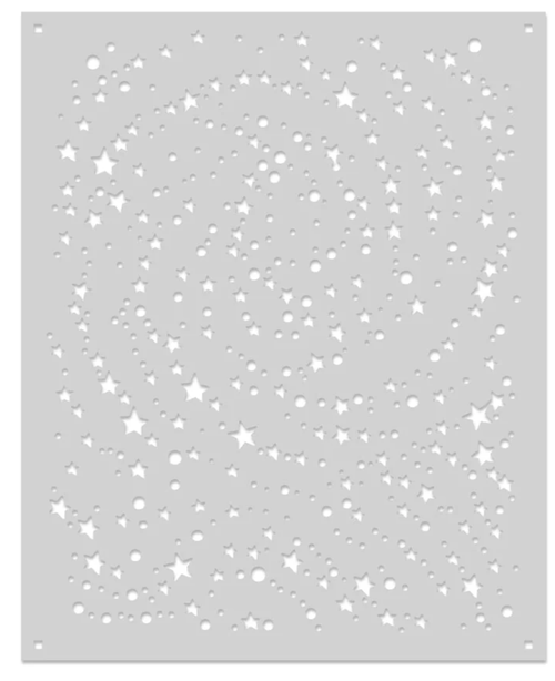 Hero Arts - Stencil - Nebula - SA219