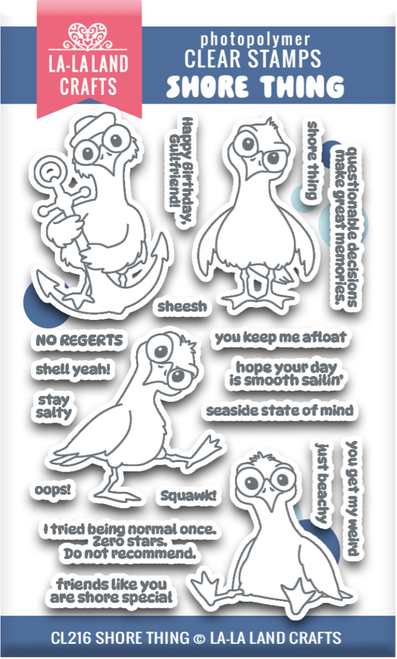 La La Land - Shore Thing Stamp Set - CL216