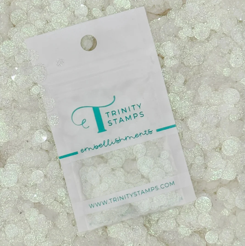 Trinity - Sparkle Spots Confetti  - White - 0057