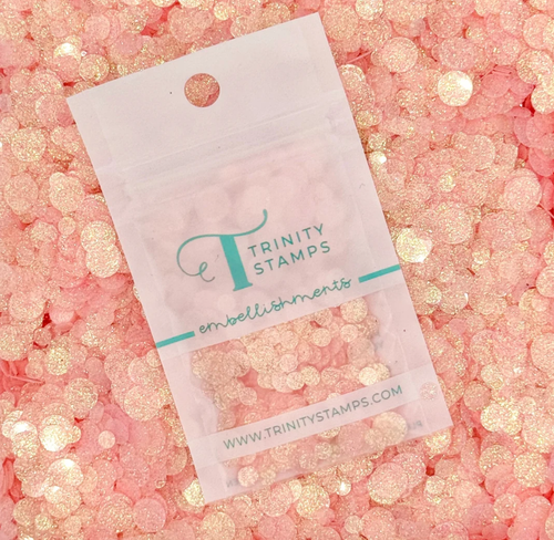 Trinity - Sparkle Spots Confetti  - Pink - 0060