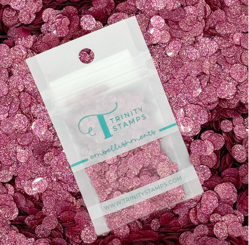 Trinity - Sparkle Spots Confetti  - Watermelon - 0243