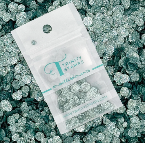 Trinity - Sparkle Spots Confetti  - Salt Water - 0233