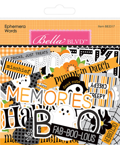 Bella Blvd - Ephemera Words - Boo to You - BB3317