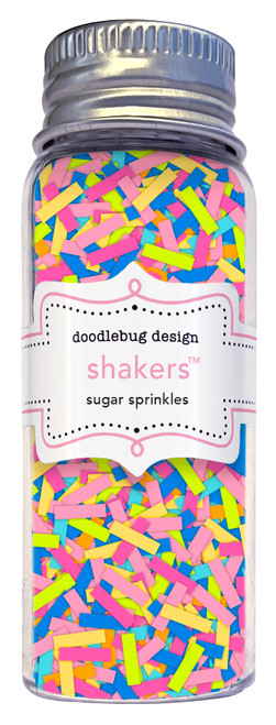 Doodlebug - Shakers - Cupcakes & Candles - Sugar Sprinkles - 9137