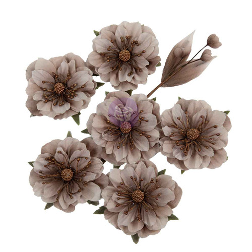 Prima Marketing - Paper Flowers 7/Pkg - Made of Magic - Phantom Petals - 685058
