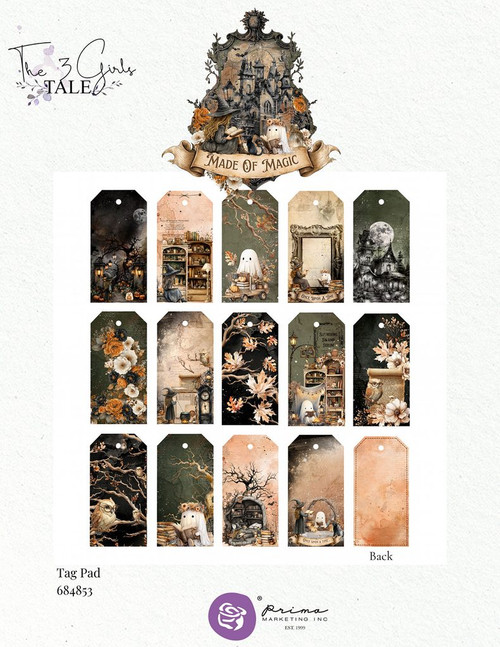 Prima Marketing - Tag Pad – 56 sheets - Made of Magic - 684853