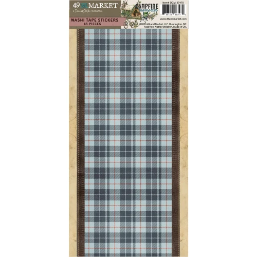 49 And Market - Washi Sheets - Campfire Memories - DCM-37470