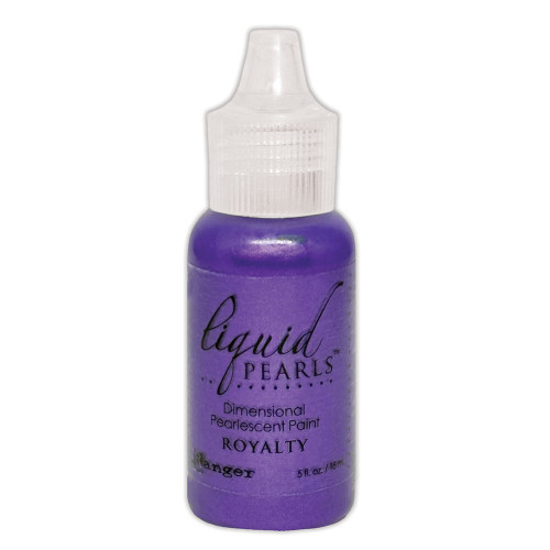 Ranger Liquid Pearls Dimensional Pearlescent Paint .5oz - Royalty