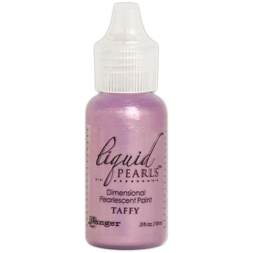 Ranger Liquid Pearls Dimensional Pearlescent Paint .5oz - Taffy