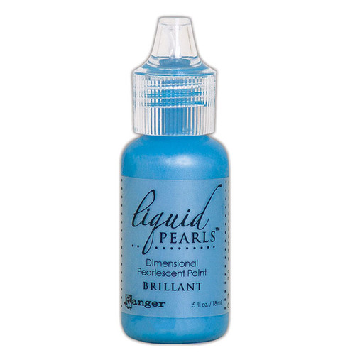 Ranger Liquid Pearls Dimensional Pearlescent Paint .5oz - Brilliant