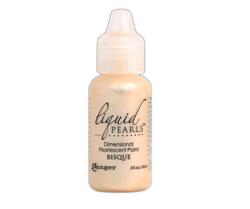 Ranger Liquid Pearls Dimensional Pearlescent Paint .5oz - Bisque