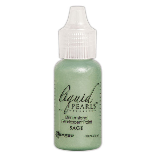 Ranger Liquid Pearls Dimensional Pearlescent Paint .5oz - Sage