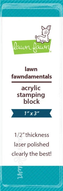 Lawn Fawn - 1" x 3" Stamping Block - LF3995