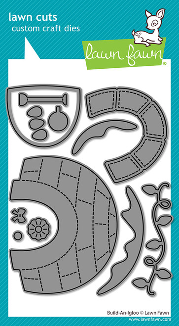 Lawn Fawn - Dies - build-an-igloo - LF470