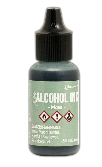 Tim Holtz Ranger Alcohol Ink .05oz - Moss - TAL70221