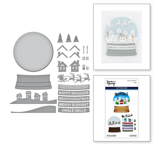 Spellbinders - Cutting Dies - Simon's Snow Globe - S6-222