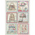 Stamperia - Decoupage Rice Paper A4 - Grand Hotel Collection - Grand Hotel Cards (DFSA4400)