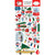 Carta Bella - 6x12 Chipboard Stickers Accents - Merry Christmas(CBMC107021)