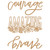 Prima Marketing Laser Cut Chipboard - Words To Live By (647391)