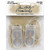 Tim Holtz Idea-Ology - Battery Operated Wire Light Strands 2/Pkg - Christmas - Festive Colors (TH94106)