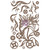 Prima - Finnabair Decorative Chipboard 14 pieces - Steampunk Blooms (968922)
