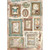 Stamperia - Decoupage Rice Paper A4 8.26x11.69 - Atelier Des Arts - Frames (DFSA4548)