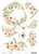 Craft O Clock - Rice paper A4 - Blooming Retreat 2 - Floral Elements (CC-MM-RYZ-16)