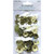 49 and Market - Paper Flowers - Royal Posies 49/Pkg - Olive (49RP - 34093)
