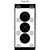 Maker Forte - Stencils - Spotlight Circle Trio Slimline (20090469)