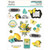 Simple Stories - Layered Stickers 15/Pkg - Lemon Twist (LT15226)