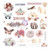 Prima - Hello Pink Autumn - Cardstock Ephemera 28/Pkg (P654283)