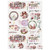 Prima - Hello Pink Autumn - Rice Paper Sheet A4 - Icons & Images #2 (P654481)