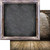 Asuka Studio - Double-Sided Cardstock 12"X12" - Brick Wall & Frames - Chalkboard (MPBWF12 60647)