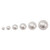 Tim Holtz Idea-Ology - Christmas 2021/2023 - Pearl Baubles .313" To .75" 60/Pkg (TH94099)