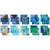 Craft Consortium - Double-Sided Paper Pad 12"X12" 30/Pkg - Ink Drops - Ocean (CCPAD018)