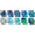 Craft Consortium - Double-Sided Paper Pad 6"X6" 30/Pkg - Ink Drops - Ocean (CPAD018B )