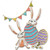 Sizzix By Tim Holtz Thinlits Die Set 15/Pkg - Bunny Games (665850)