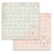 Stamperia - Double-Sided Paper Pad 8"x8" 10/Pkg - Rose Parfum - Backgrounds (SBBS74)