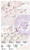 Prima - Double sided 8x8 Paper Pad w/Foil Accents 30/Pkg - Cherry Blossom (632502)