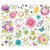 Simple Stories - Simple Vintage Life In Bloom - Bits & Pieces Die-Cuts 45/Pkg - Floral (SVL19730)
