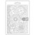 Stamperia Soft Maxi Mould A5 - Magic Forest Book Pattern (3PTA5645)