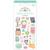 Doodlebug - Sprinkles Adhesive Enamel Shapes - Pretty Kitty - Purr-fect Pals (DS7603)