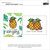 Lawn Fawn Cuts Custom Craft Die - Playful Pineapple 6/Pkg (LF3180)