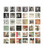 Tim Holtz Idea-Ology Collage Tiles 72/Pkg - Halloween 2022 (TH94255)