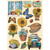 Stamperia - Wooden Shapes A5 - Sunflower Art (KLSP139)