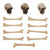 Tim Holtz Idea-Ology - Halloween 2023 - Skulls + Bones (TH94339)
