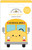 Doodlebug - Doodle-Pops 3D Stickers - School Days - School Bus (DP6366)