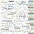 49 And Market - Chipboard Set - Word - Moonlit Garden (VMG25750)